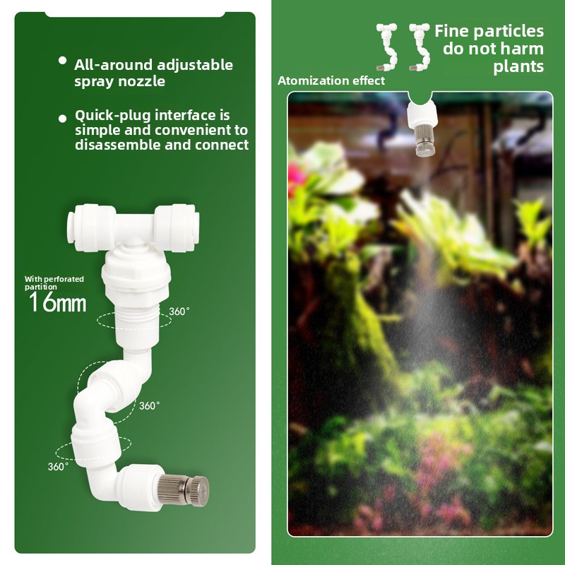 ระบบพ่นละอองน้ำอัตโนมัติสำหรับ - Misting Nozzle Reptile บทวิจารณ์และราคา