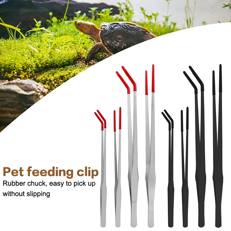 แหนบสแตนเลสสำหรับให้อาหารสัตว์ - Feeding Tong Stainless บทวิจารณ์และราคา