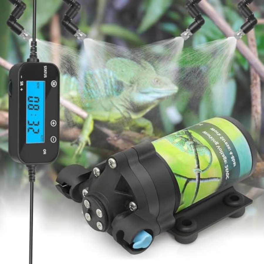 ระบบพ่นหมอกสำหรับตู้เลี้ยงสัตว - Misting Nozzle Reptile บทวิจารณ์และราคา