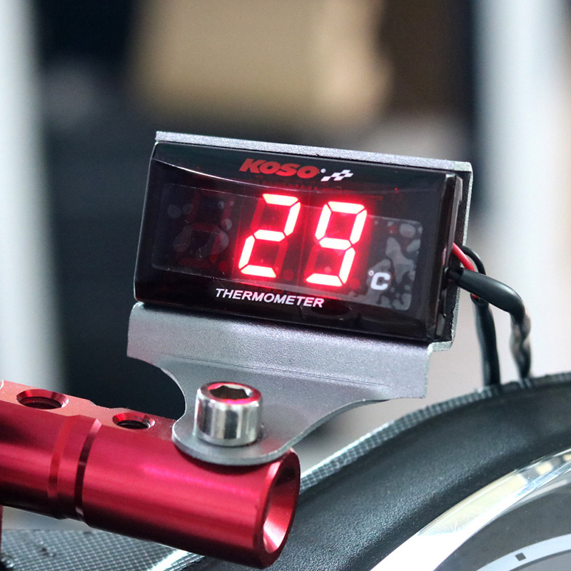 รถจักรยานยนต์รอบอุณหภูมิรถจักร - Digital Hygrometer Probe บทวิจารณ์และราคา