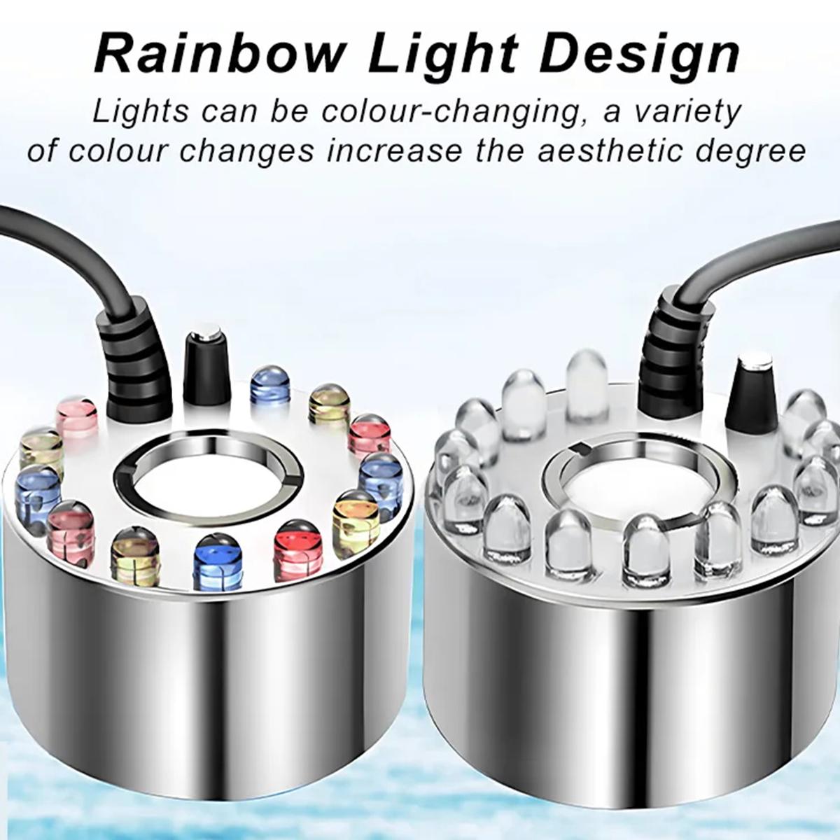 เครื่องพ่นหมอก LED ขนาดเล็ก สำ - Terrarium Fogger Ultrasonic บทวิจารณ์และราคา